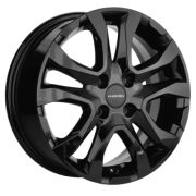 Автодиск Khomen Wheels 6x15/4x100 ET50 D60,1 KHW1503 (Vesta) Black