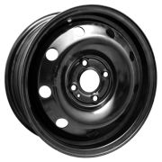 Автодиск ТЗСК 6x15/4x100 ET50 D60,1 Lada Largus Черный/Серебро